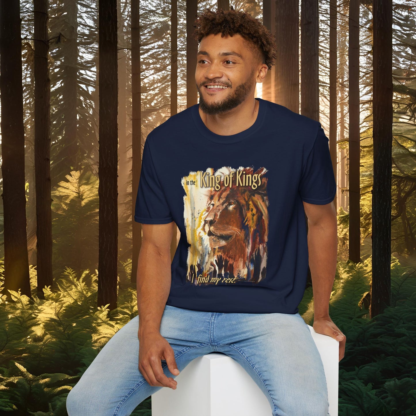 "Gathering unto the King" soft style T-Shirt