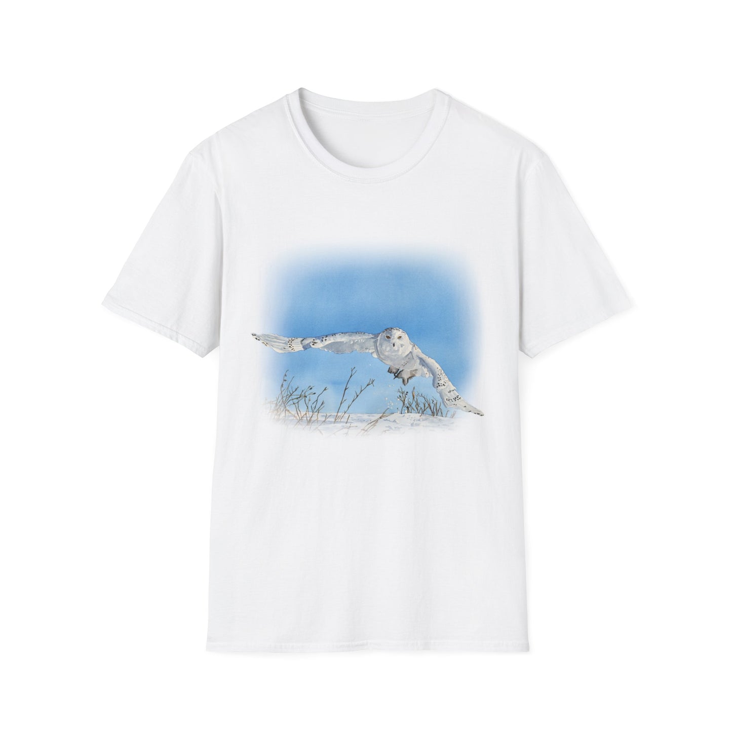 "Soaring Owl" Unisex Softstyle T-Shirt
