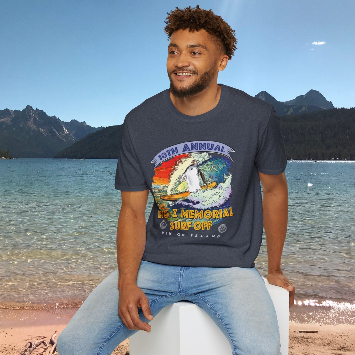 Original Design "Big Zee Surf Off 10th Year" T-Shirt
