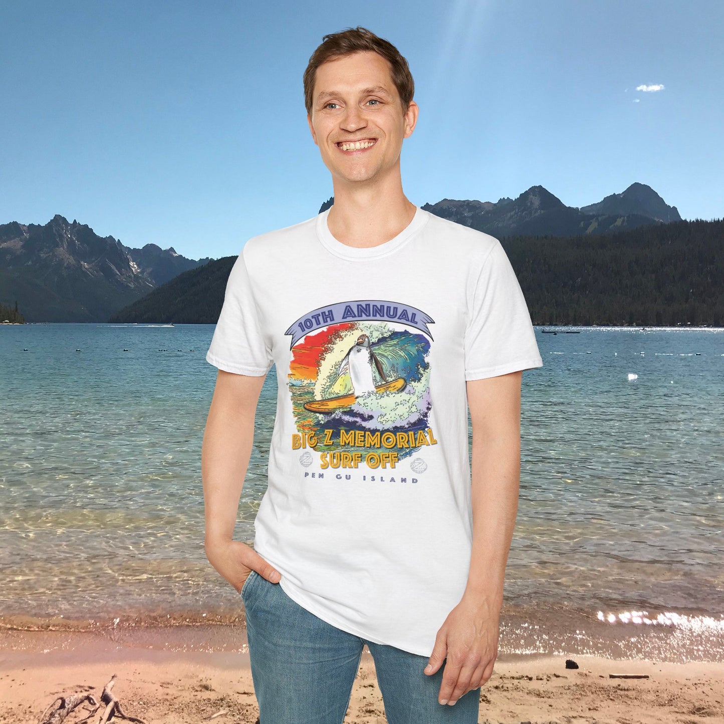 Original Design "Big Zee Surf Off 10th Year" T-Shirt