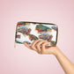 Zipper Wallet - from Andy's "Splashy Trout" watercolor paintings
