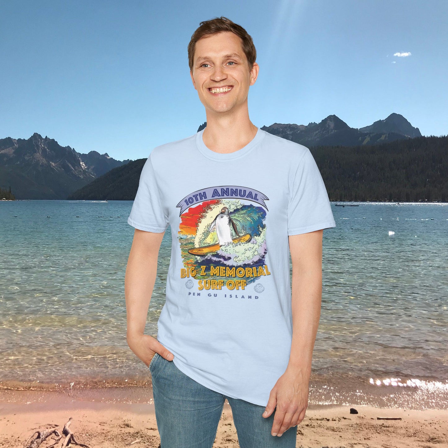 Original Design "Big Zee Surf Off 10th Year" T-Shirt