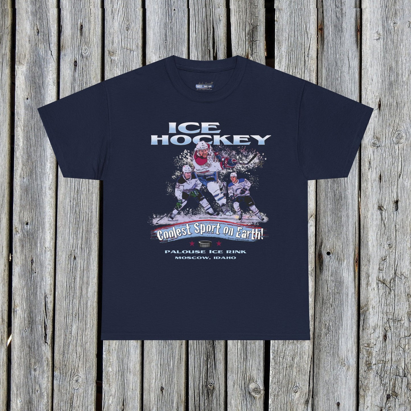 "Ice Hockey, Coolest Sport on Earth" T-shirts