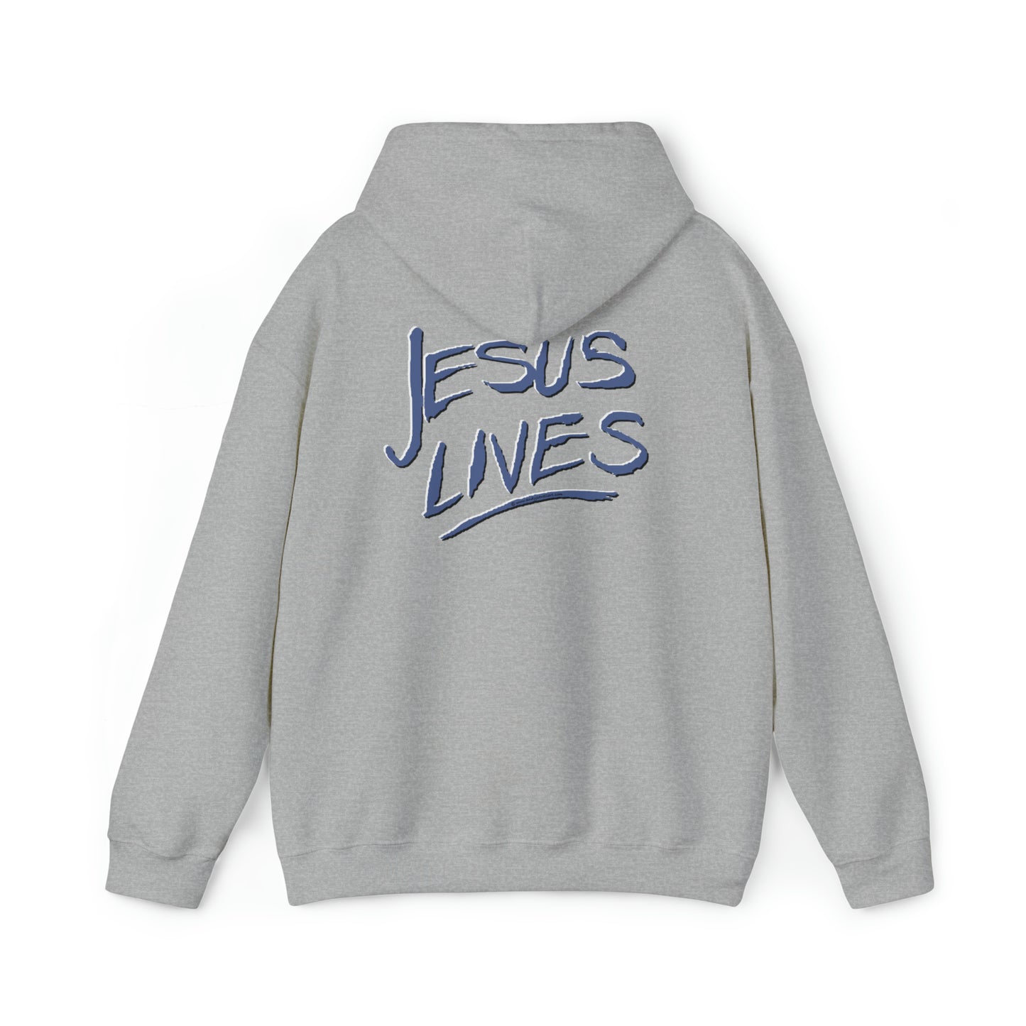 "Jesus Lives" Hoodie (printing on front & back)