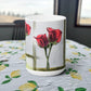 Fine Art Mug "Intimate Pair" (Entwined Roses from watercolor), 15 oz. Coffee Mug