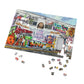 Jigsaw Puzzle in Tin Box: Painting Graffiti with Jesus