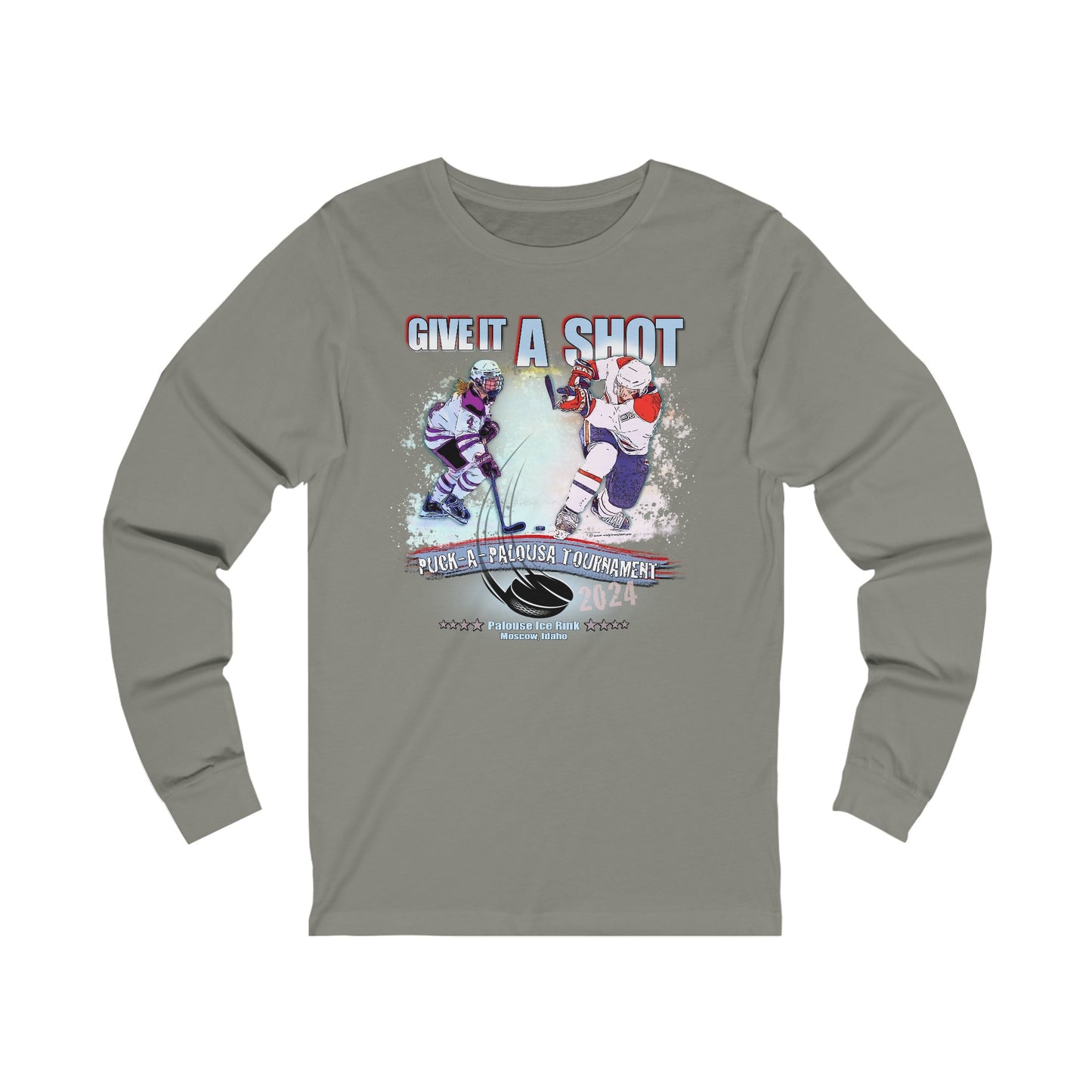 "Puck-a-Palousa 2024" - Unisex Jersey Long Sleeve Tee