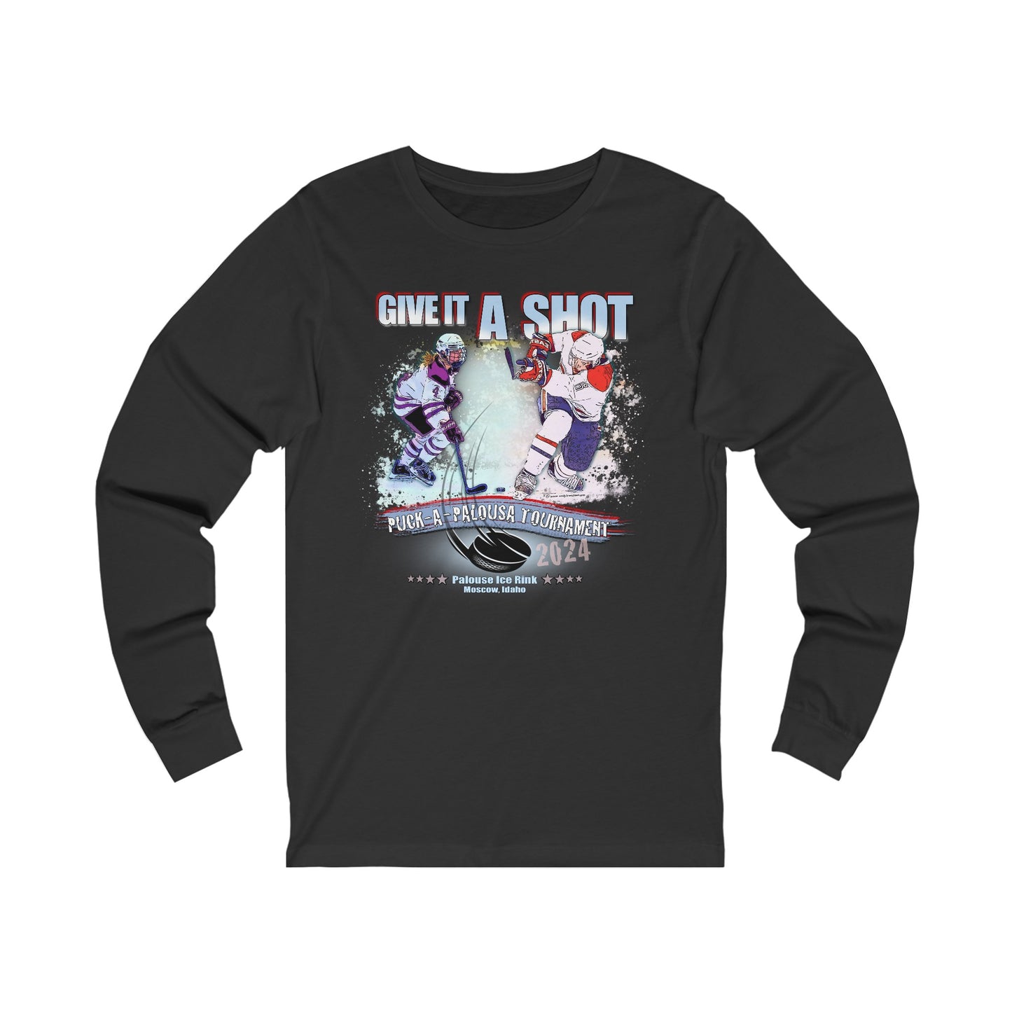 "Puck-a-Palousa 2024" - Unisex Jersey Long Sleeve Tee