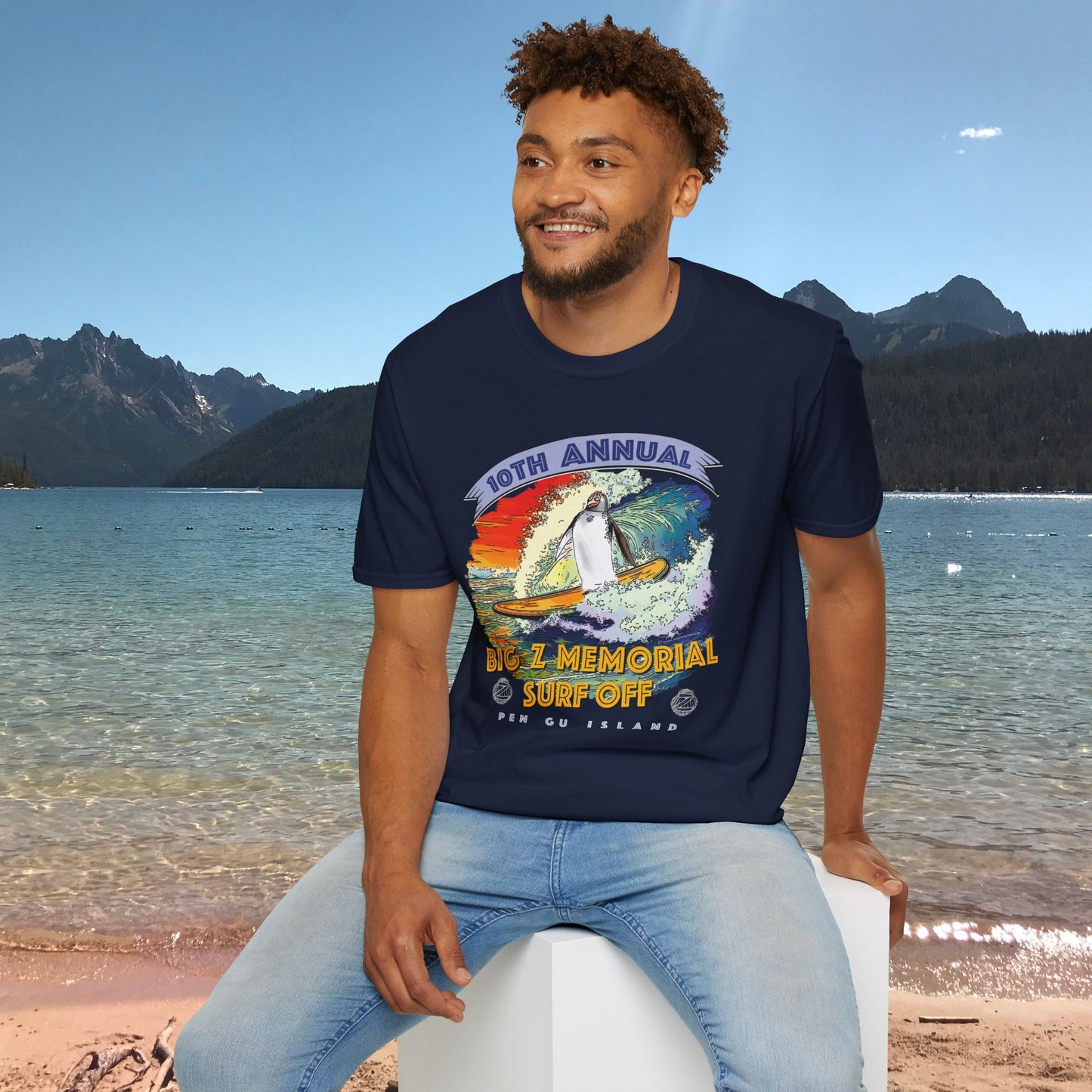 Original Design "Big Zee Surf Off 10th Year" T-Shirt
