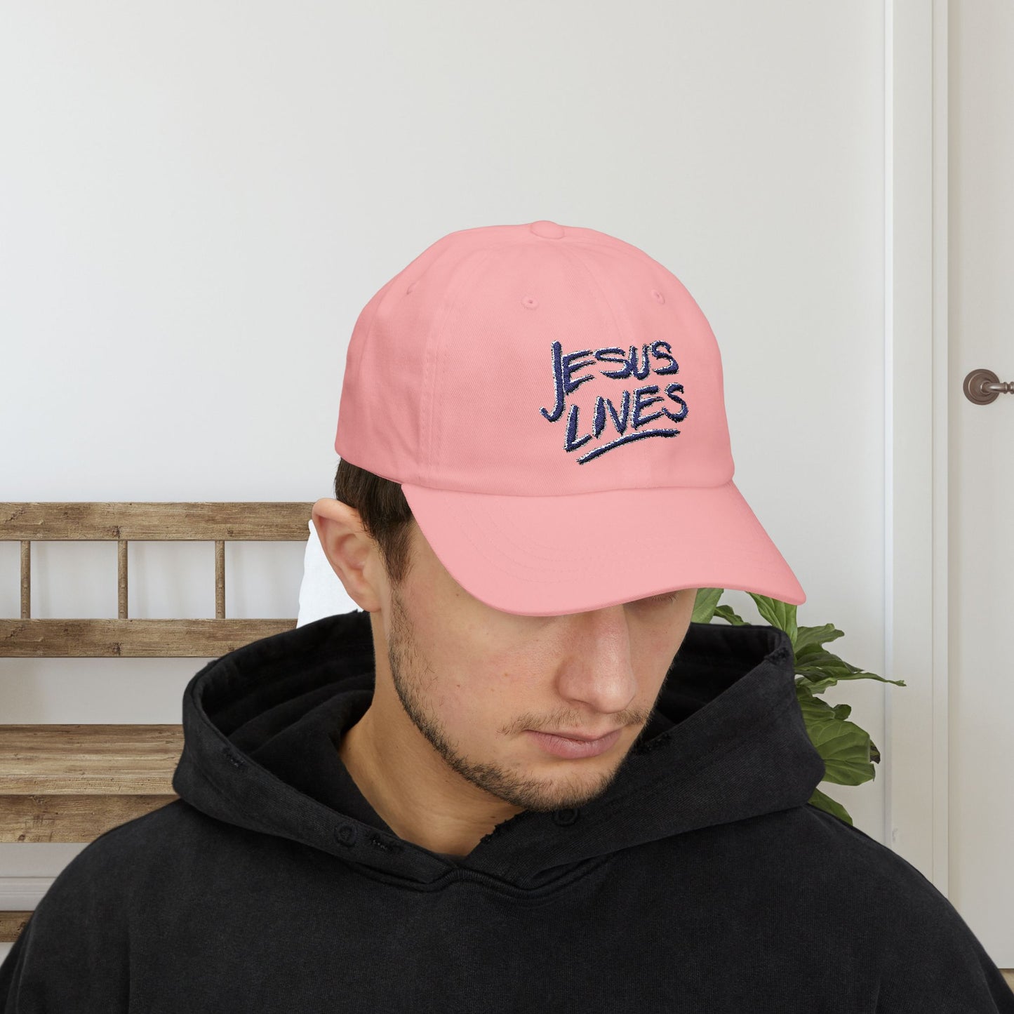 Hat/Cap with Andy's Jesus Lives Design