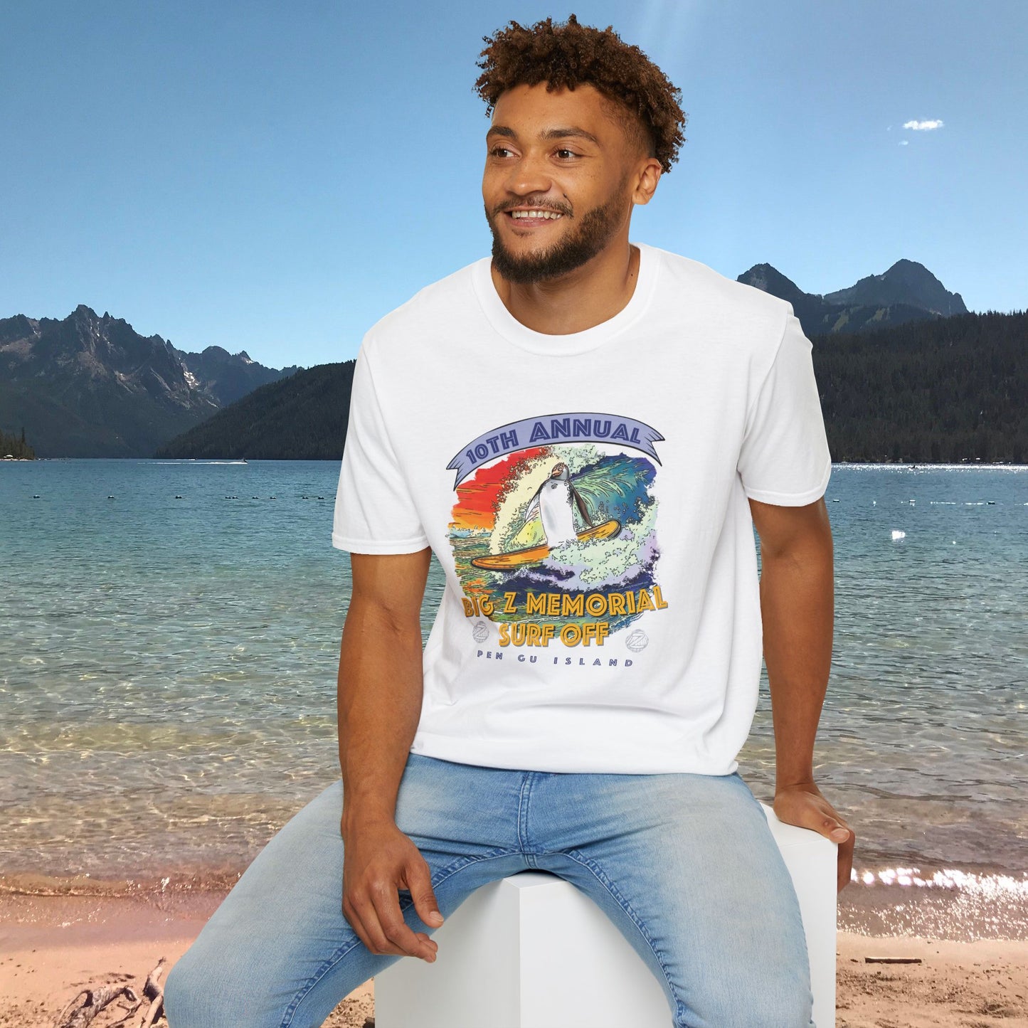 Original Design "Big Zee Surf Off 10th Year" T-Shirt