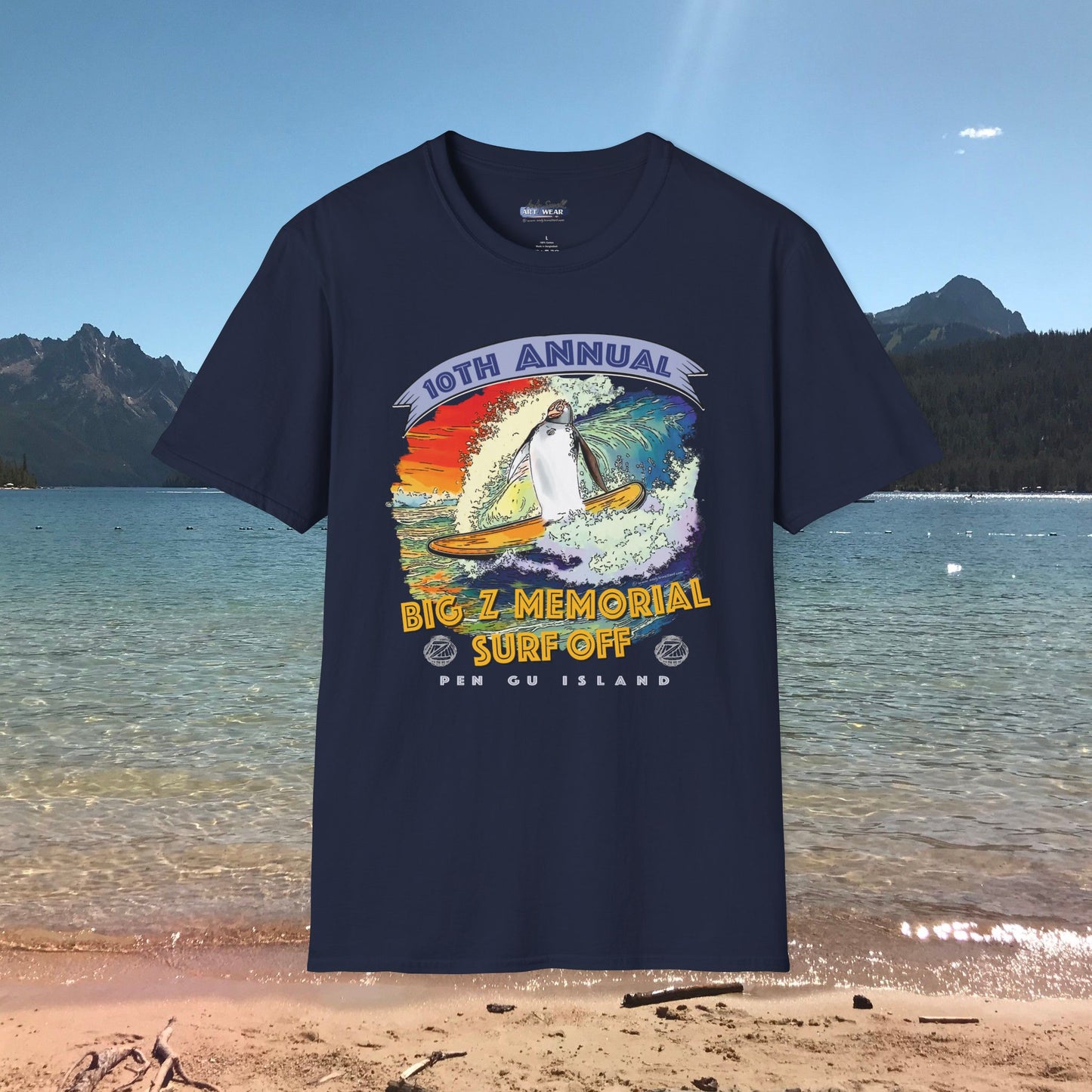 Original Design "Big Zee Surf Off 10th Year" T-Shirt