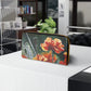 Zipper Wallet - Andy's "Poppy Trio" watercolor paintings