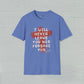 Christian Comfort Unisex T-Shirt - 'I will never leave your nor forsake you'