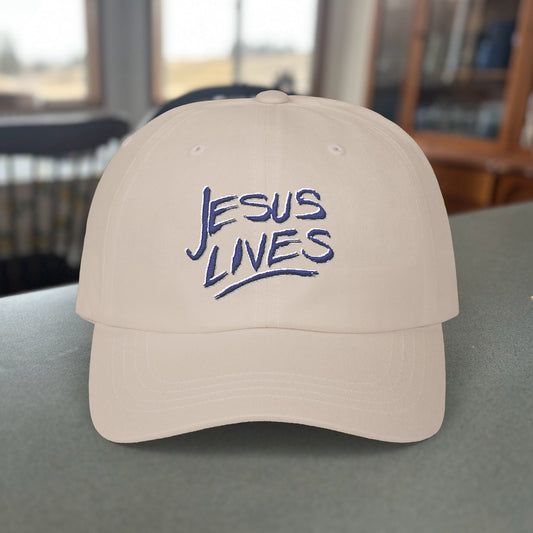 Hat/Cap with Andy's Jesus Lives Design