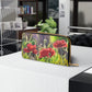 Zipper Wallet - Andy's "Poppy Trio" watercolor paintings