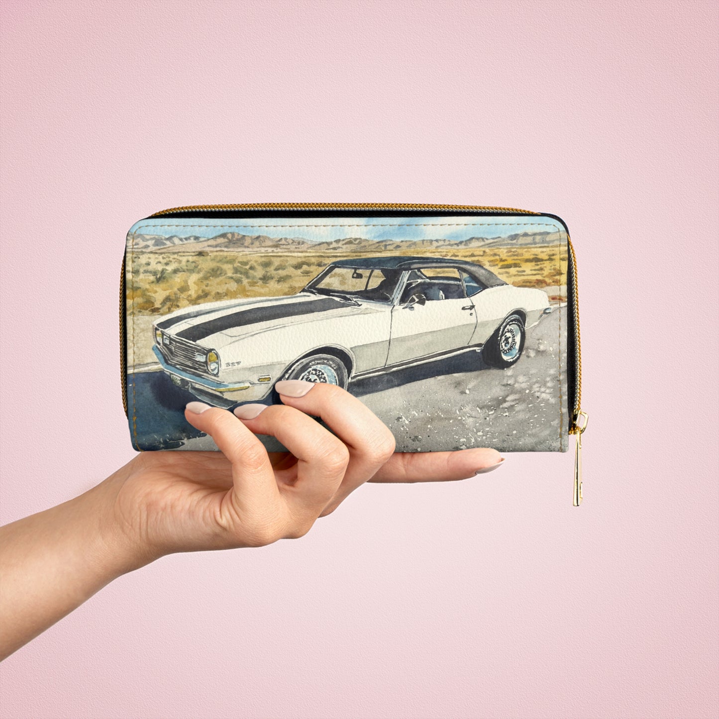 Zipper Wallet - Andy's "'68 Camaros" Painting Series