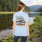 "Catch and Release Trout" on an Ultra Cotton Tee (printing on front & back)