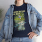Fishing T-Shirt — ""River dance" Unisex Heavy Cotton Tee, Fly-fishing T-shirt, Watercolor Angler Tee