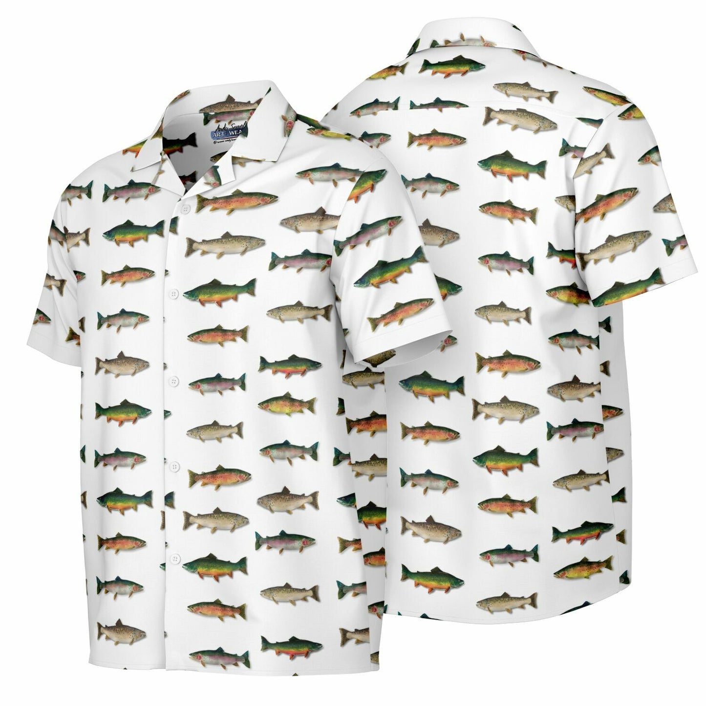 "Grand Slam of Trout" Hawaiian shirt