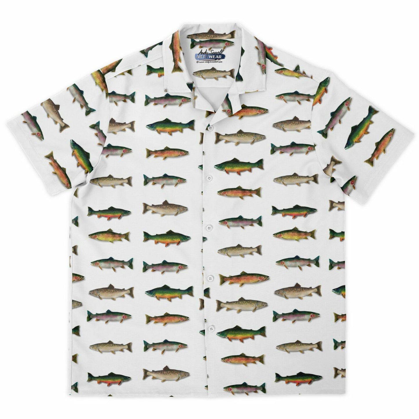 "Grand Slam of Trout" Hawaiian shirt