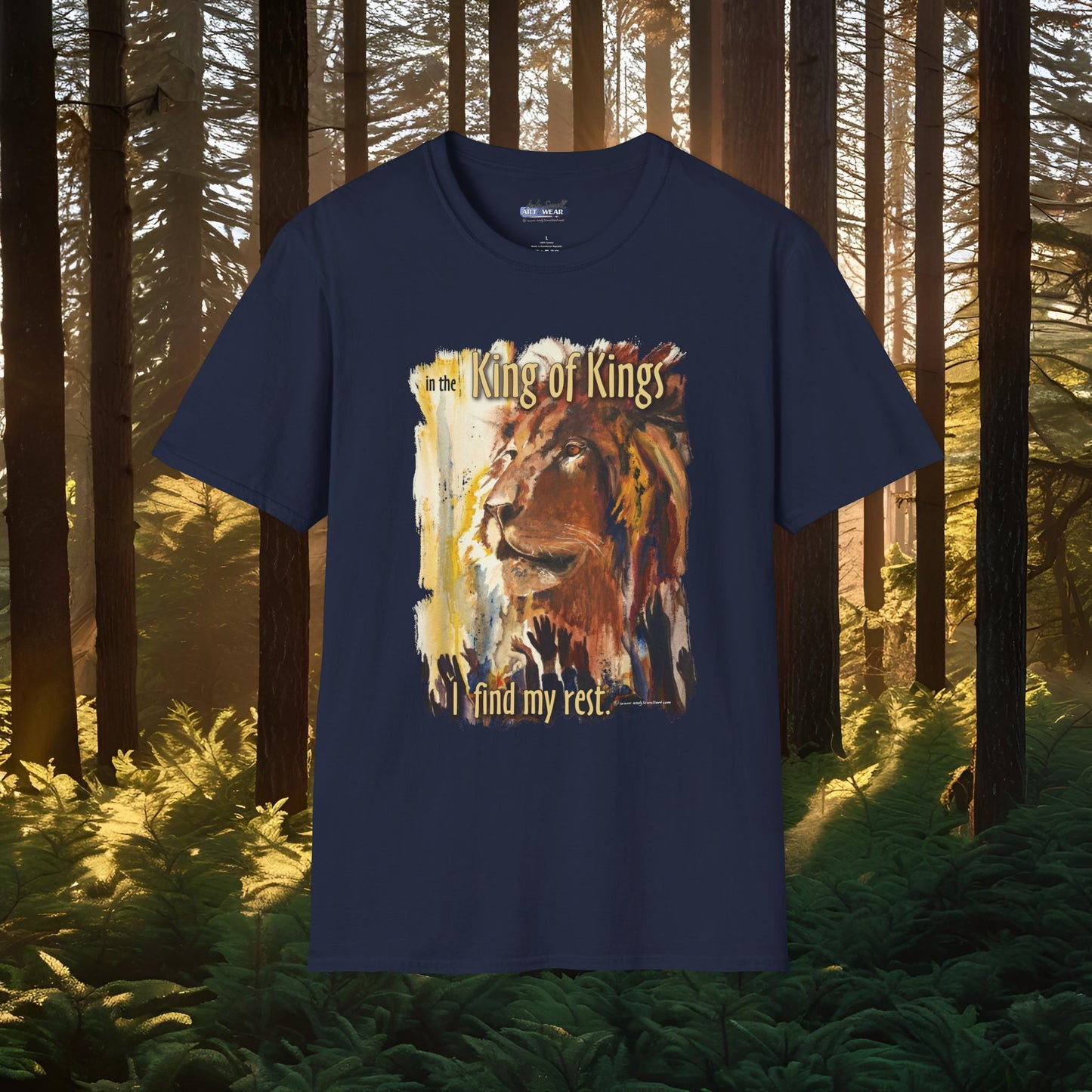 "Gathering unto the King" soft style T-Shirt