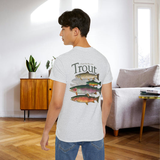 "Grand Slam of Trout" on an Ultra Cotton Tee