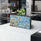 Zipper Wallet - Andy's "Daisies by the water" watercolor paintings