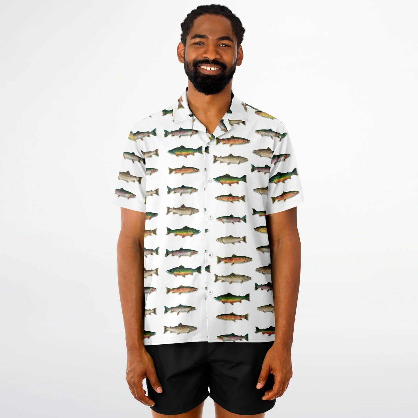 "Grand Slam of Trout" Hawaiian shirt