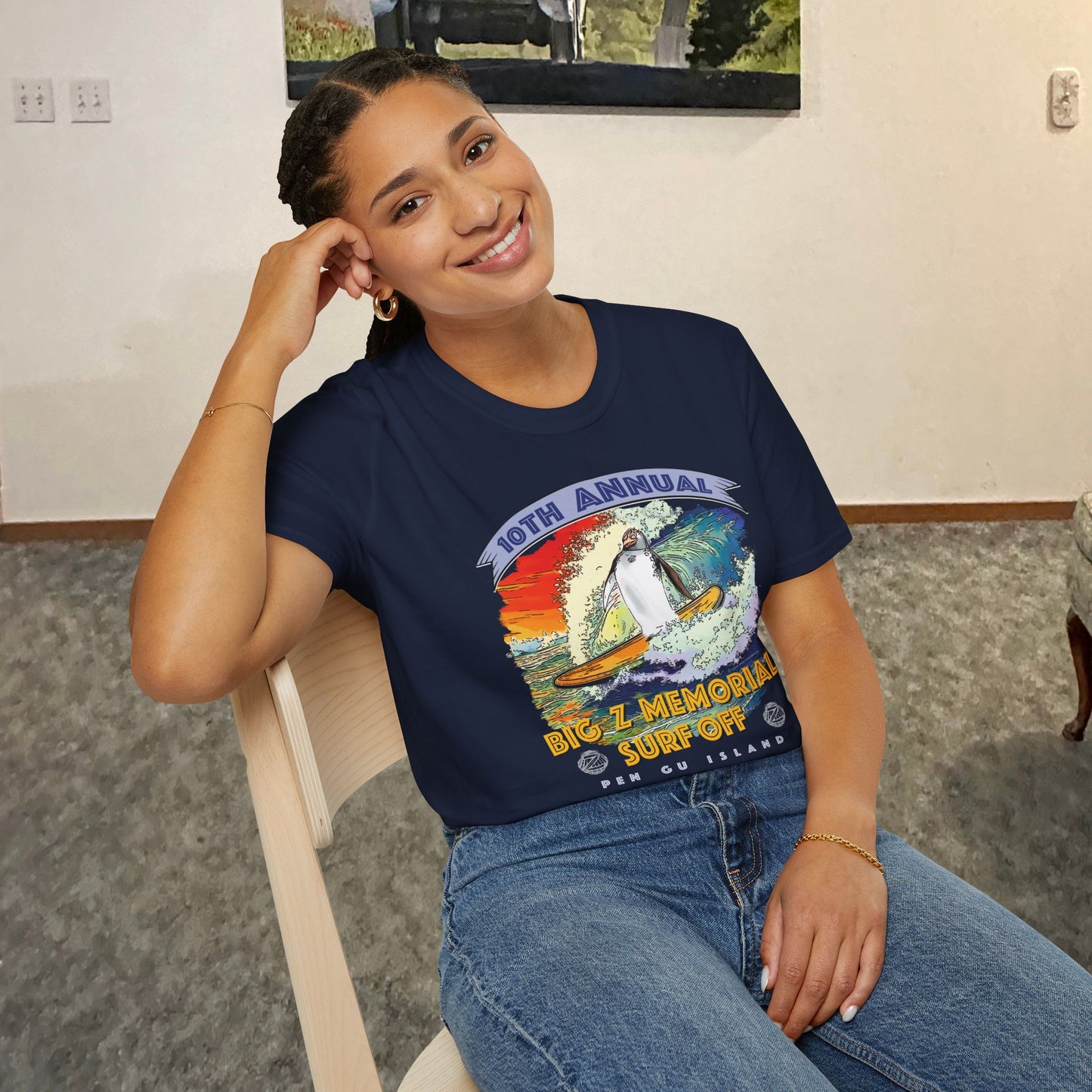 Original Design "Big Zee Surf Off 10th Year" T-Shirt