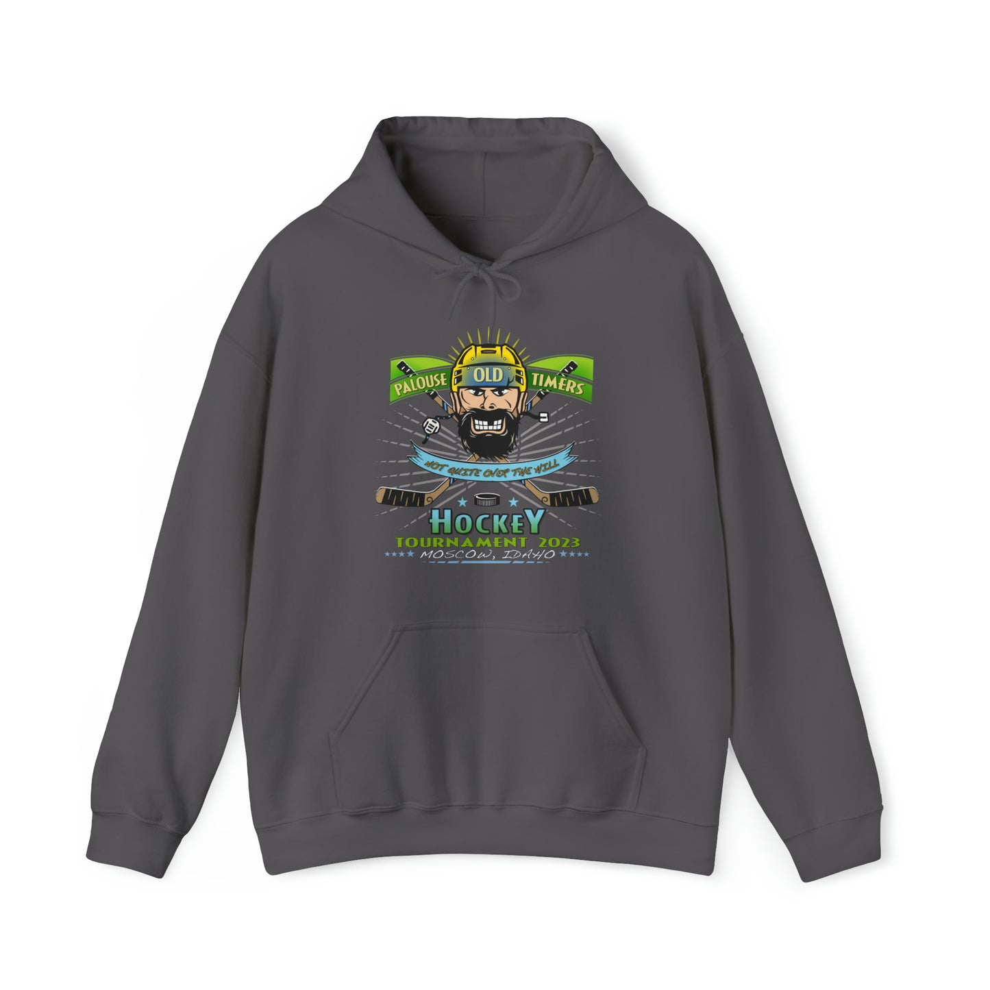 Palouse Old Timers Hockey Tourney 2023 Unisex Heavy Blend™ Hooded Sweatshirt