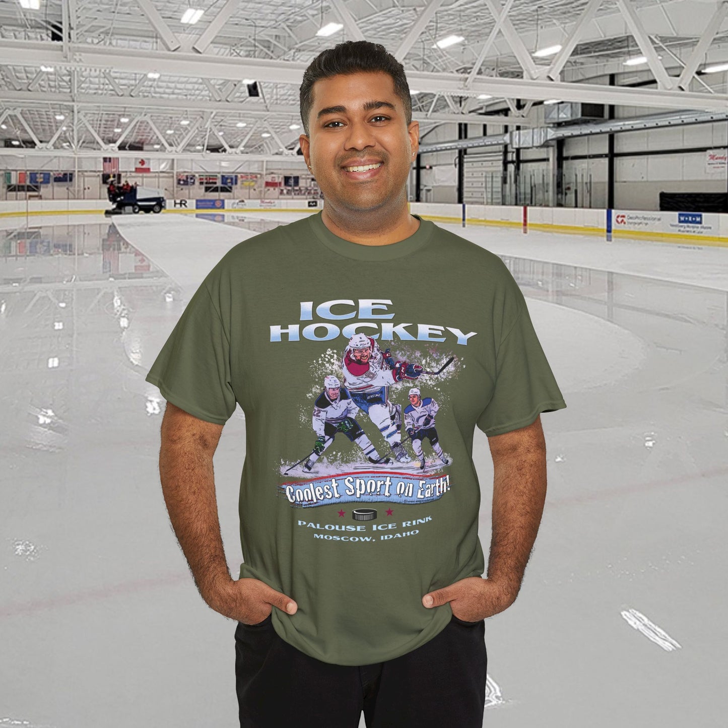 "Ice Hockey, Coolest Sport on Earth" T-shirts