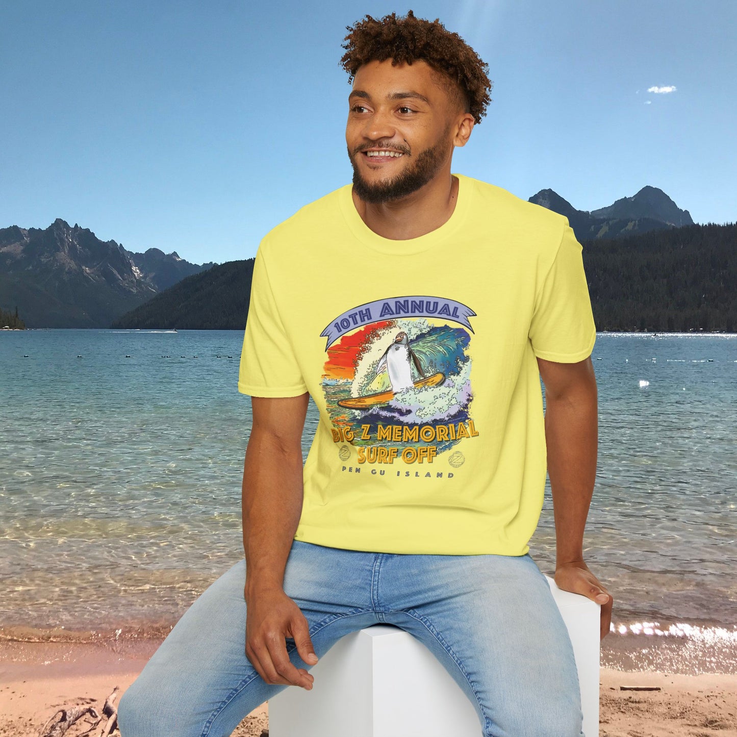 Original Design "Big Zee Surf Off 10th Year" T-Shirt