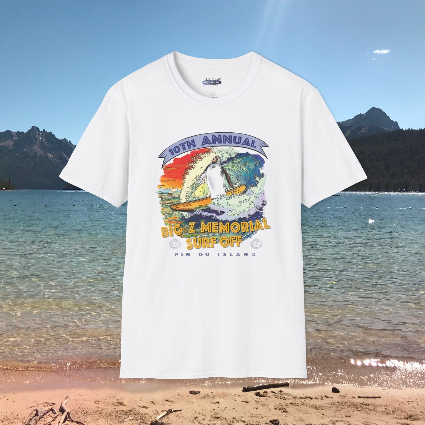 Original Design "Big Zee Surf Off 10th Year" T-Shirt