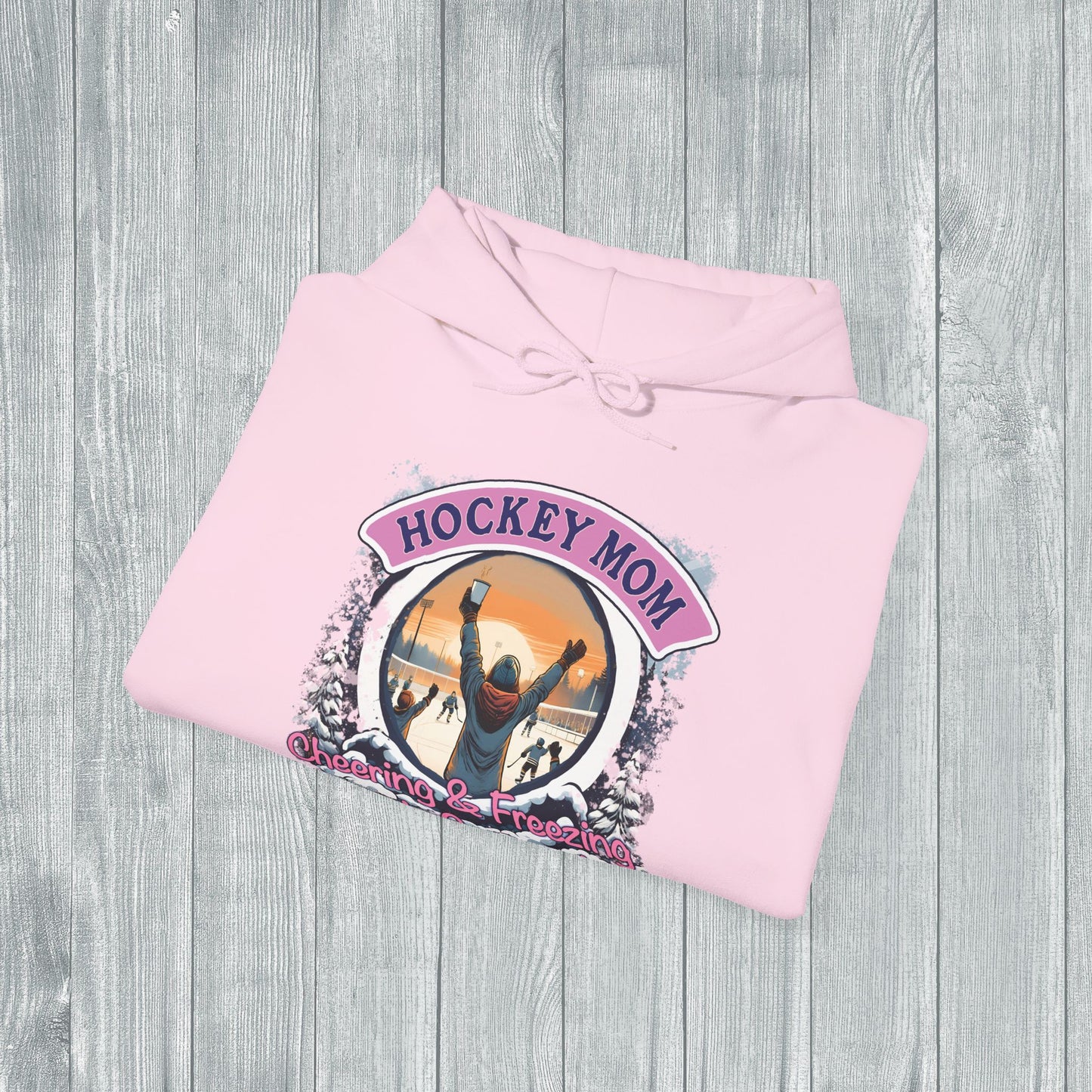 Hockey Mom Hooded Sweatshirt (original design)