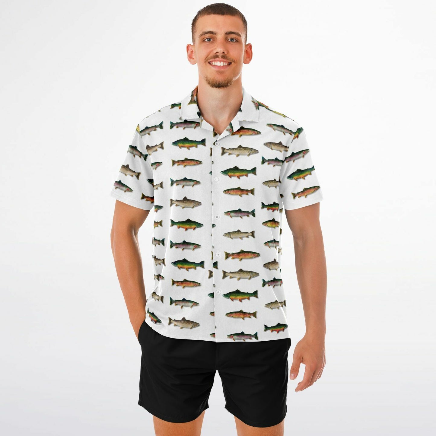 "Grand Slam of Trout" Hawaiian shirt