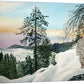 "Winter Bobcat" - 14x22, signed Giclée reprod. from a watercolor