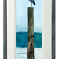 "Heron's Perch" - 9"x32" canvas or paper Giclée art print from a watercolor