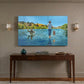 "No Waders Necessary" - 40x24 Original Oil on Canvas.