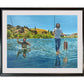 "No Waders Necessary" - 40x24 Original Oil on Canvas.