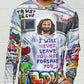 Warmup Hoodie - "Painting Graffiti with Jesus" Design