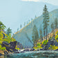 "Middlefork Wonder" - an Original or signed edition art print capturing Idaho's awesome Middlefork  of the Salmon River.