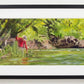 "Netting One" - 24x12 Original Oil on Canvas.