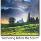 ASC501 "Gathering before the storm" ceramic coaster