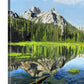 "Stanley Lake Reflections" -  Canvas or art paper Giclée art prints