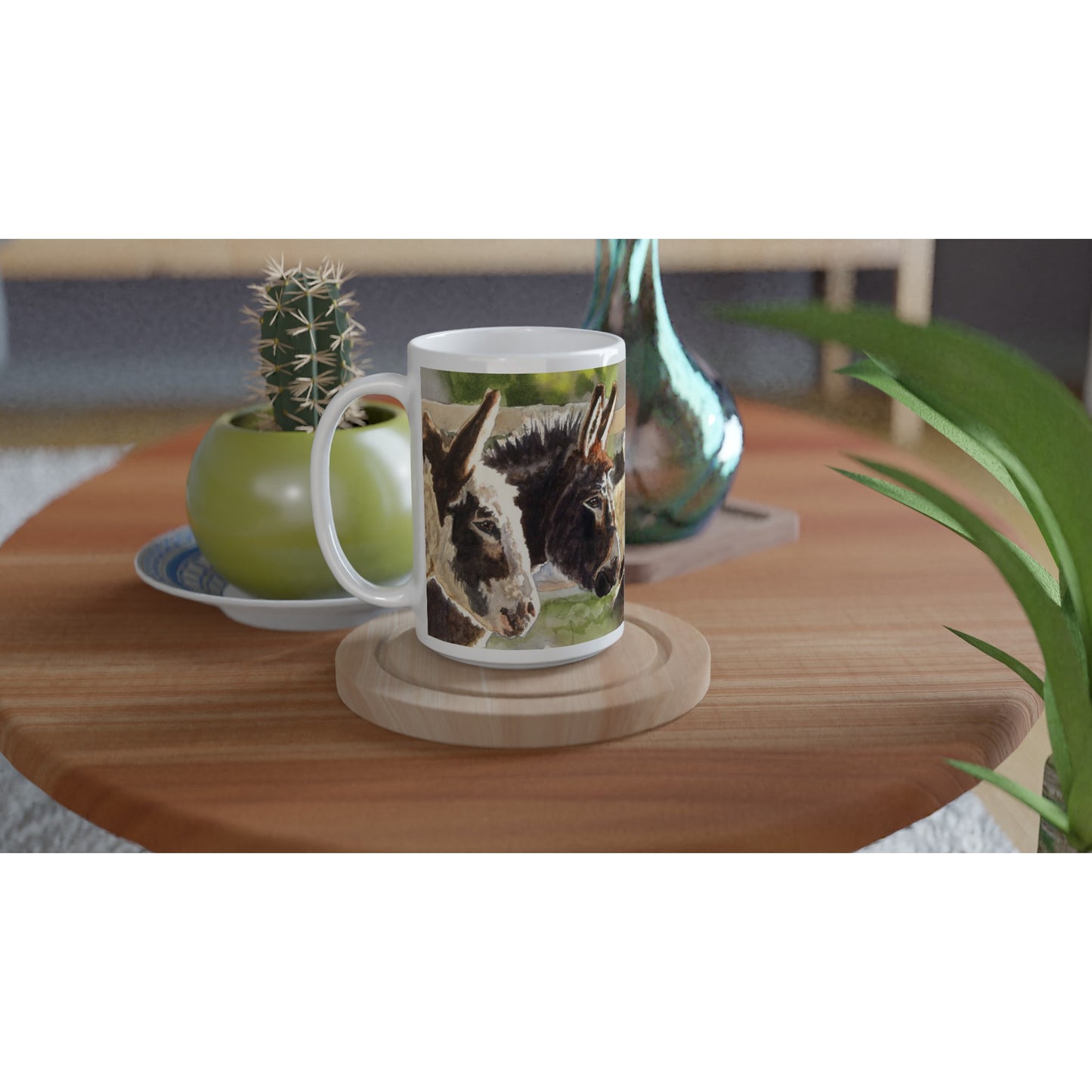"Donkey Duo", Donkey Mug, gift mug