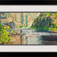 "Big River Long Casts" - an Open Edition Print of a Fly-fisherman on Idaho's Middlefork Salmon River.