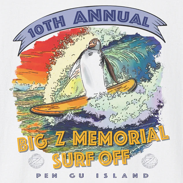 Original Design "Big Zee Surf Off 10th Year" T-Shirt