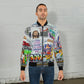 Bomber Jacket - Painting Graffiti with Jesus Design