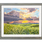 "Country Evening Sunbreak" 36x55- an Original oil painting of the Northwest Palouse Country Landscape